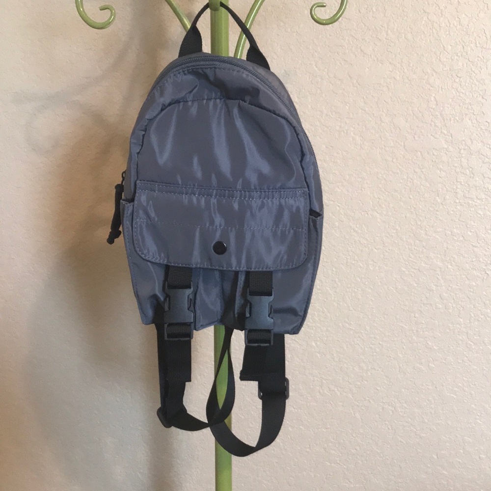TARGET MINI BLUE NYLON BACKPACK